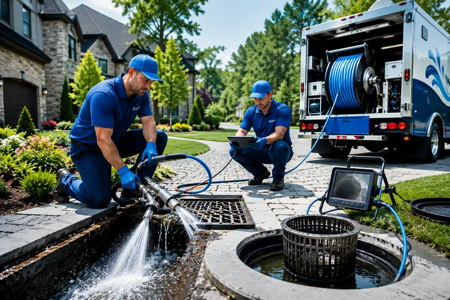 Local outdoor drain cleaning professionals in Island Park, NY